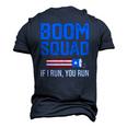 Fourth Of July 4Th July Fireworks Boom Patriotic American Men's 3D T-Shirt Back Print Navy Blue