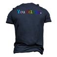 Gay Pride Lgbt Support And Respect You Belong Transgender Men's 3D T-Shirt Back Print Navy Blue