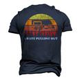 I Hate Pulling Out Camping Retro Travel Men's 3D T-shirt Back Print Navy Blue