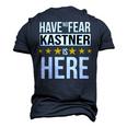 Have No Fear Kastner Is Here Name Men's 3D Print Graphic Crewneck Short Sleeve T-shirt Navy Blue