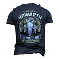 Howarth Name Shirt Howarth Family Name V3 Men's 3D Print Graphic Crewneck Short Sleeve T-shirt Navy Blue
