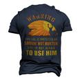 Hunting This Girl Is Protected By A Hunter Men's 3D Print Graphic Crewneck Short Sleeve T-shirt Navy Blue