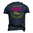 Its A Adam Thing You Wouldnt Understand Shirt Personalized Name T Shirt Shirts With Name Printed Adam Men's 3D T-shirt Back Print Navy Blue
