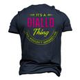 Its A Diallo Thing You Wouldnt Understand Shirt Personalized Name T Shirt Shirts With Name Printed Diallo Men's 3D T-shirt Back Print Navy Blue