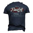 Its A Fleury Thing You Wouldnt Understand Shirt Personalized Name T Shirt Shirts With Name Printed Fleury Men's 3D T-shirt Back Print Navy Blue