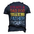 Mens Its Not A Dad Bod Its A Father Figure V2 Men's 3D T-shirt Back Print Navy Blue