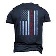 Jeet Kune Do American Flag 4Th Of July Men's 3D T-Shirt Back Print Navy Blue
