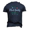 Landscaping Daddy Garden Plant Lover For Gardeners Men's 3D T-Shirt Back Print Navy Blue