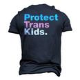 Lgbt Support Protect Trans Kid Lgbt Pride V2 Men's 3D T-Shirt Back Print Navy Blue