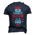 Mens My Favorite People Call Me Pop Fathers Day Men's 3D Print Graphic Crewneck Short Sleeve T-shirt Navy Blue