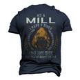 Mill Name Shirt Mill Family Name V3 Men's 3D Print Graphic Crewneck Short Sleeve T-shirt Navy Blue
