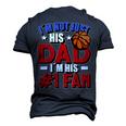 Im Not Just His Dad Father´S Day 4Th Of July Basketball Men's 3D T-shirt Back Print Navy Blue