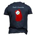 The Official Sammy Bird Dads Favorite Men's 3D T-Shirt Back Print Navy Blue