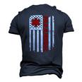 Paramedic Usa America Flag Star Of Life Men's 3D T-Shirt Back Print Navy Blue