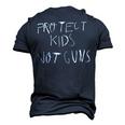 Protect Kids Not Guns V2 Men's 3D T-Shirt Back Print Navy Blue