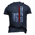 Proud Dad Of Firefighter Firefighters Dad Men's 3D T-Shirt Back Print Navy Blue
