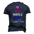 Red White & Blue Cousin Crew 4Th Of July Firework Matching Men's 3D T-shirt Back Print Navy Blue