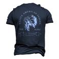 Sac And Fox Tribe Native American Indian Pride Respect Darke Men's 3D T-Shirt Back Print Navy Blue