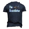 The Scotch Father Whiskey Lover From Her Classic Men's 3D T-Shirt Back Print Navy Blue