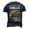 Tingle Blood Runs Through My Veins Name V2 Men's 3D Print Graphic Crewneck Short Sleeve T-shirt Navy Blue