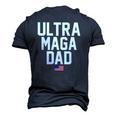 Ultra Maga Dad Ultra Maga Republicans Dad Men's 3D T-Shirt Back Print Navy Blue