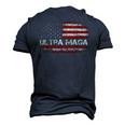 Ultra Maga Proud Ultramaga Tshirt Men's 3D Print Graphic Crewneck Short Sleeve T-shirt Navy Blue