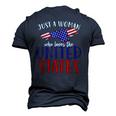 Us Flag Freedom United States Women American 4Th Of July Men's 3D T-Shirt Back Print Navy Blue