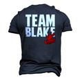 The Voice Blake Team Men's 3D T-Shirt Back Print Navy Blue