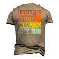8Th Birthday Legend Since May 2014 8 Years Old Men's 3D T-Shirt Back Print Khaki