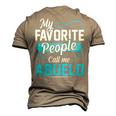 Abuelo Grandpa My Favorite People Call Me Abuelo V2 Men's 3D T-shirt Back Print Khaki