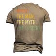 Arvizu Name Shirt Arvizu Family Name Men's 3D Print Graphic Crewneck Short Sleeve T-shirt Khaki