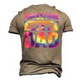 Awesome Like My Dad Matching Fathers Day Kids Tie Dye V2 Men's 3D T-Shirt Back Print Khaki