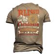 Blessed Are The Curious Us National Parks Hiking & Camping Men's 3D T-Shirt Back Print Khaki
