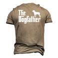 Cane Corso The Dogfather Pet Lover Men's 3D T-Shirt Back Print Khaki