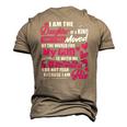 I Am The Daughter Of A King Fathers Day For Women Men's 3D T-Shirt Back Print Khaki