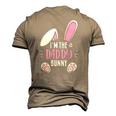 Easter Im Daddy Bunny For Dads Group Men's 3D T-Shirt Back Print Khaki