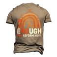 End Gun Violence Wear Orange V2 Men's 3D T-Shirt Back Print Khaki