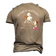 Father Of Nightmares Essential Men's 3D T-Shirt Back Print Khaki
