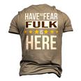 Have No Fear Fulk Is Here Name Men's 3D Print Graphic Crewneck Short Sleeve T-shirt Khaki