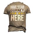 Have No Fear Gurney Is Here Name Men's 3D Print Graphic Crewneck Short Sleeve T-shirt Khaki