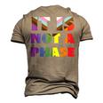Its Not A Phase Lgbtqia Rainbow Flag Gay Pride Ally Men's 3D T-Shirt Back Print Khaki
