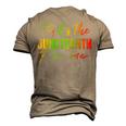 Junenth Its The Junenth For Me Junenth 1865 Men's 3D T-Shirt Back Print Khaki