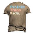 Lgbt Support Protect Trans Kid Lgbt Pride V2 Men's 3D T-Shirt Back Print Khaki