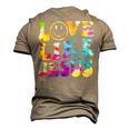 Love Like Jesus Tie Dye Faith Christian Jesus Men Women Kid Men's 3D T-shirt Back Print Khaki