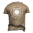 Master At Arms United States Navy Men's 3D T-Shirt Back Print Khaki