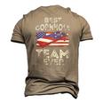 Matching Cornhole For Tournament Best Cornhole Team Men's 3D T-Shirt Back Print Khaki