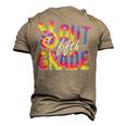 Peace Out Fifth Grade Tie Dye Graduation 5Th Grade Men's 3D T-Shirt Back Print Khaki