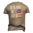 We The People Are Pissed Off America Flag Men's 3D T-Shirt Back Print Khaki