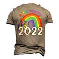 Pride Month 2022 Lgbt Rainbow Flag Gay Pride Ally Men's 3D T-Shirt Back Print Khaki