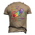Im A Proud Daughter Of A Wonderful Dad In Heaven Raglan Baseball Men's 3D T-Shirt Back Print Khaki